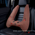 Car Pillow Neck Embroidery Travel Safety Sleeping Pillows